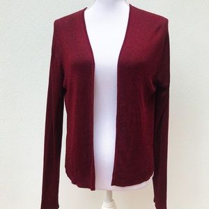 Brooks Brothers open knit cardigan . S